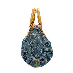 Louis Vuitton Blue Denim Monogram Handbag Pleaty